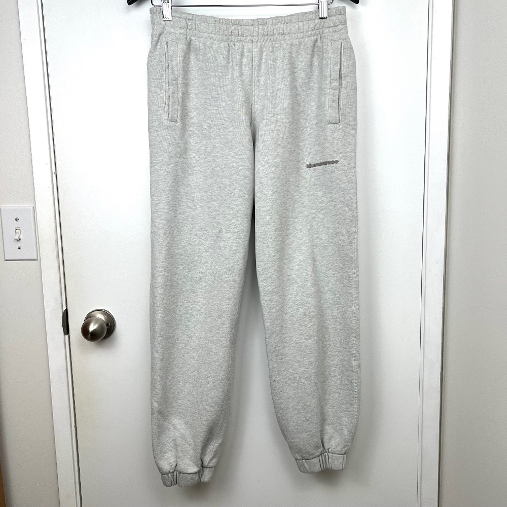Adidas X Pharrell Williams French Terry Cotton Sweatpants Men’s size S Ash Gray